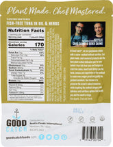 Good Catch Plant Based Fish Free Tuna - Oil & Herbs, 3oz Pouch, 3oz
